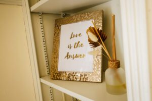 Love is the Answer Framed Quote