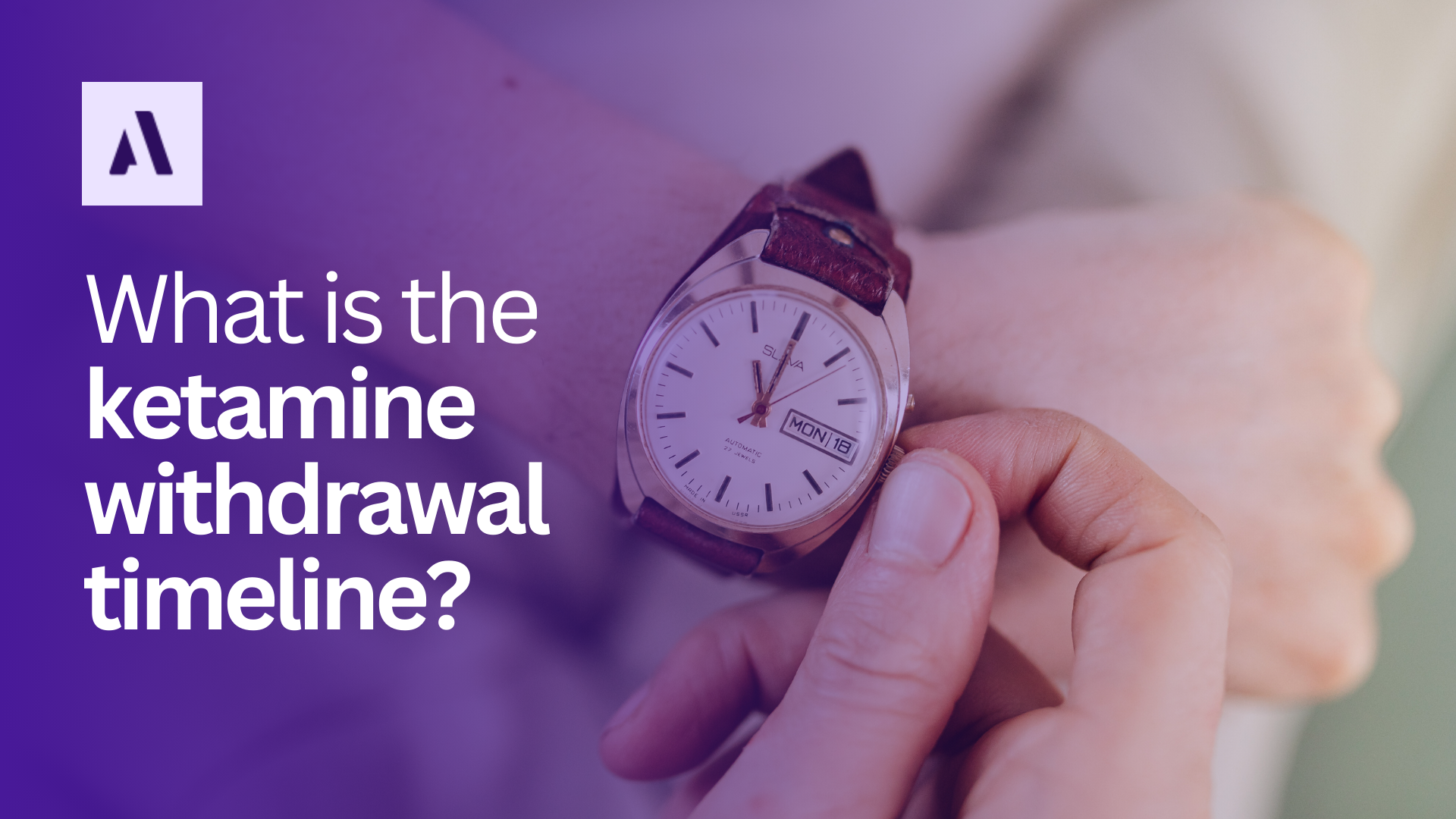 Ketamine withdrawal timeline